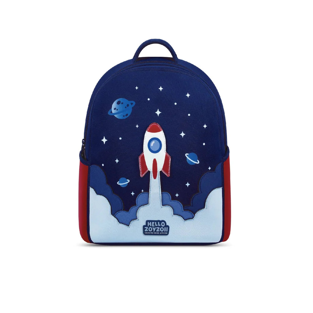Space Backpack | Rocket-Themed School Bag for Kids up to Grade 1