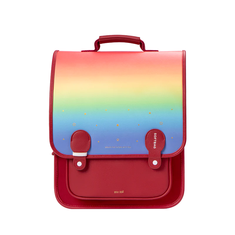 Retrobackpack - DreamRainbow | Colorful Vintage-Inspired School Bag - Children Up to Grade 1