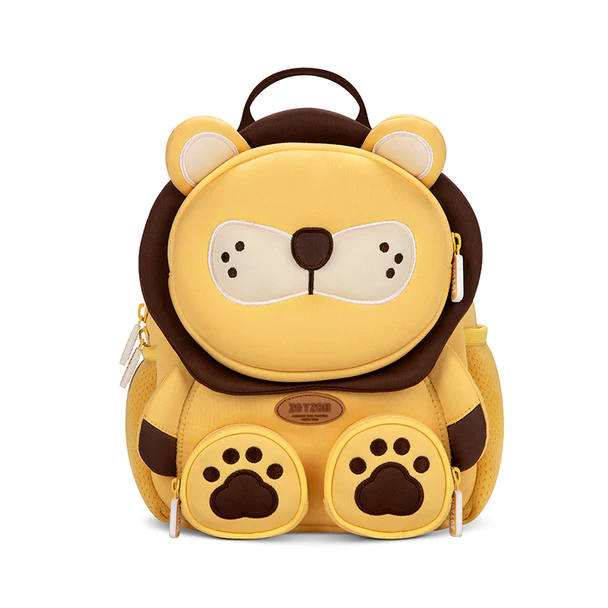 Forest Animal Schoolbag – Lion | Adorable & Functional Kids Backpack up to 4 years