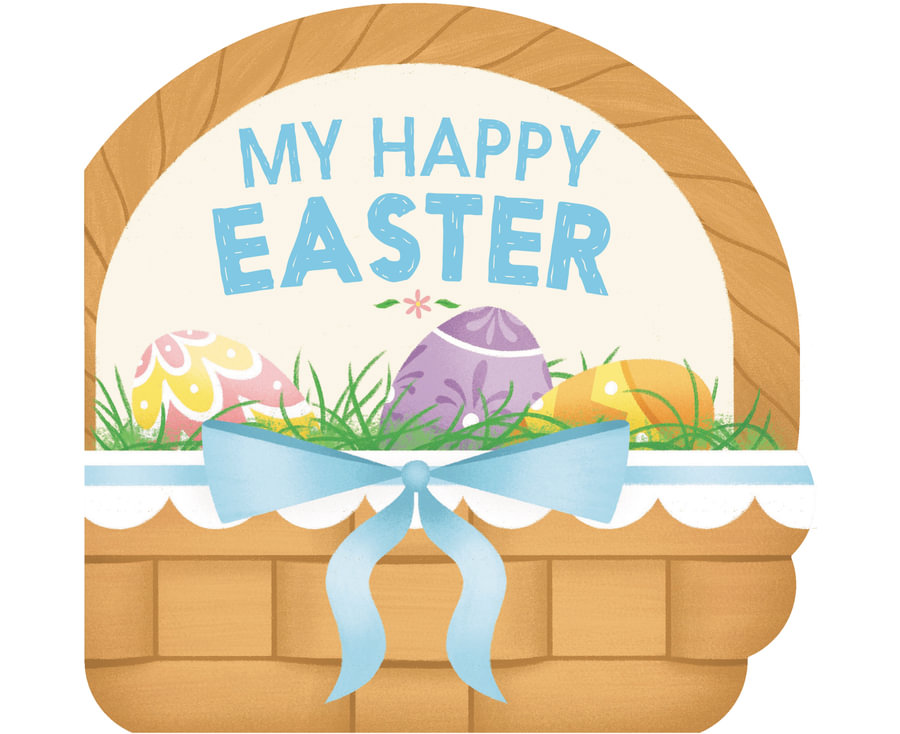 My Happy Easter: An Easter And Springtime Book For Kids