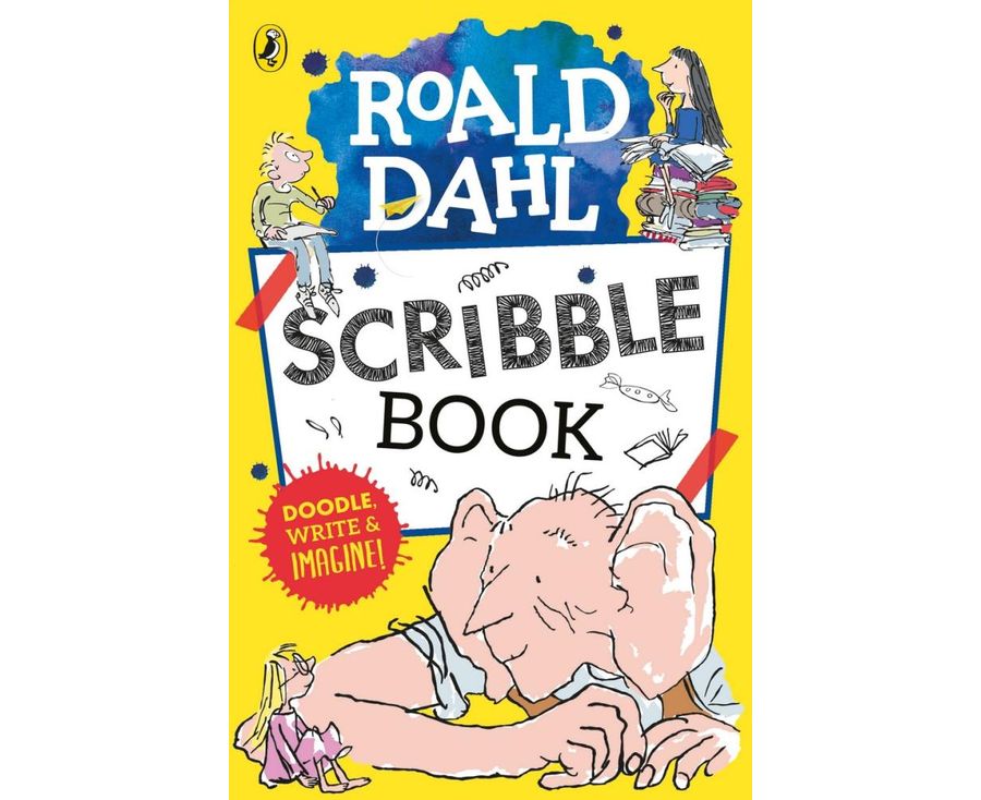 Roald Dahl Scribble Book