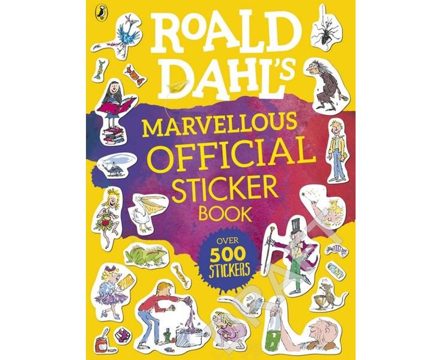 Roald Dahl's Big Official Sticker Book