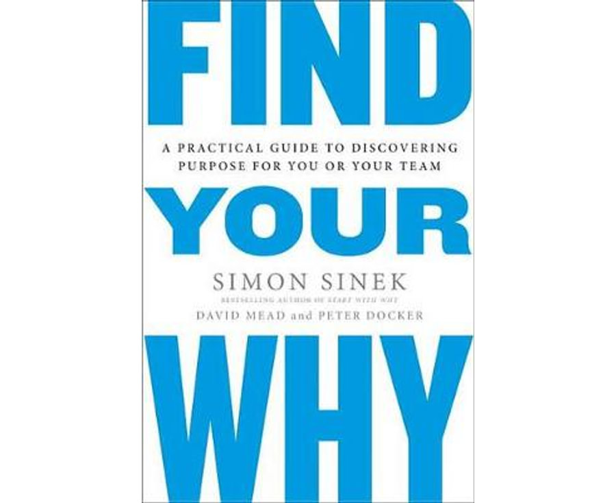 Find Your Why: A Practical Guide for Discovering Purpose for You and Your Team