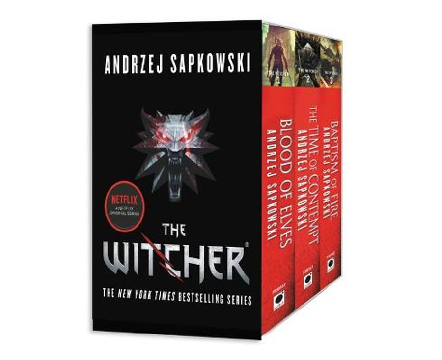 The Witcher Boxed Set: Blood of Elves, the Time of Contempt, Baptism of Fire