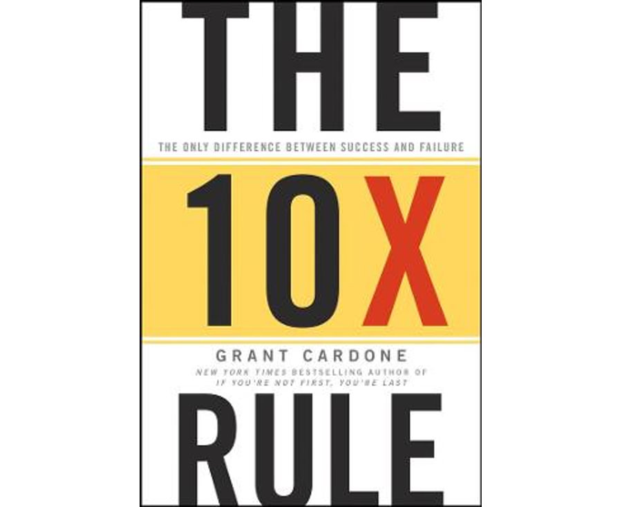 The 10X Rule: The Only Difference Between Success and Failure