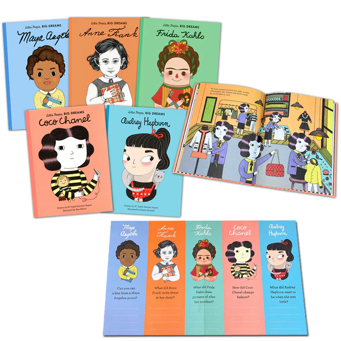 Little People, Big Dreams: Inspiring Artists and Writers Gift Set