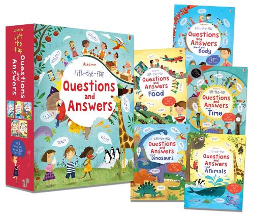 Lift-the-flap Questions and Answers Slipcase x 5 titles
