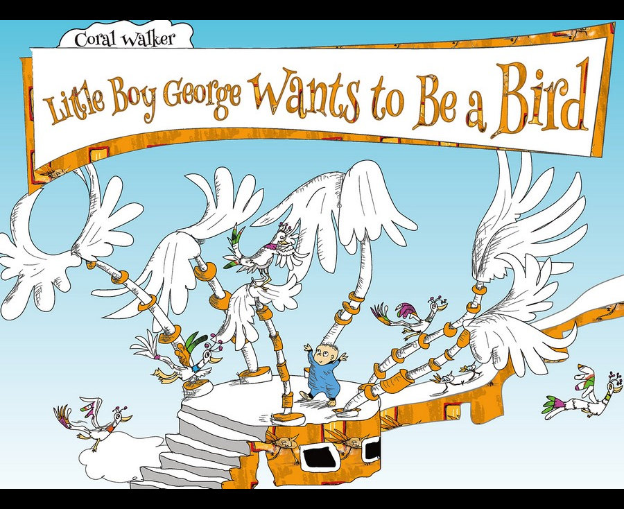 Little Boy George Wants to Be a Bird