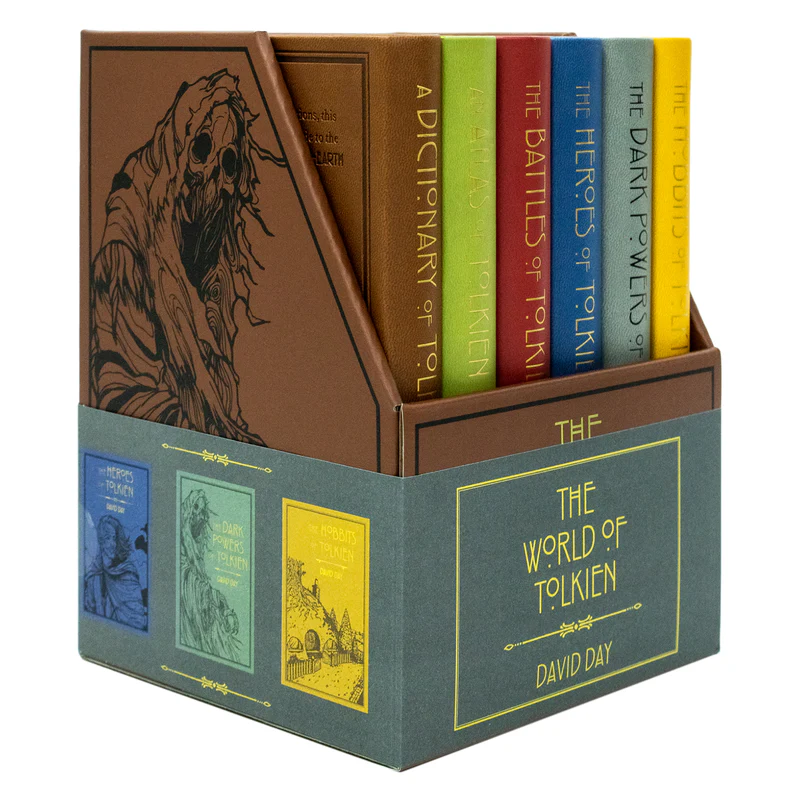 The World of Tolkien Complete 6 Books Collection Box Set (Dictionary, Atlas, Battles, Heroes, Dark Powers & Hobbits)