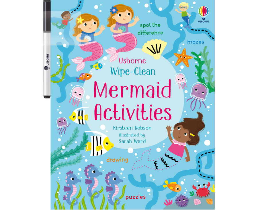 Wipe-Clean Mermaid Activities