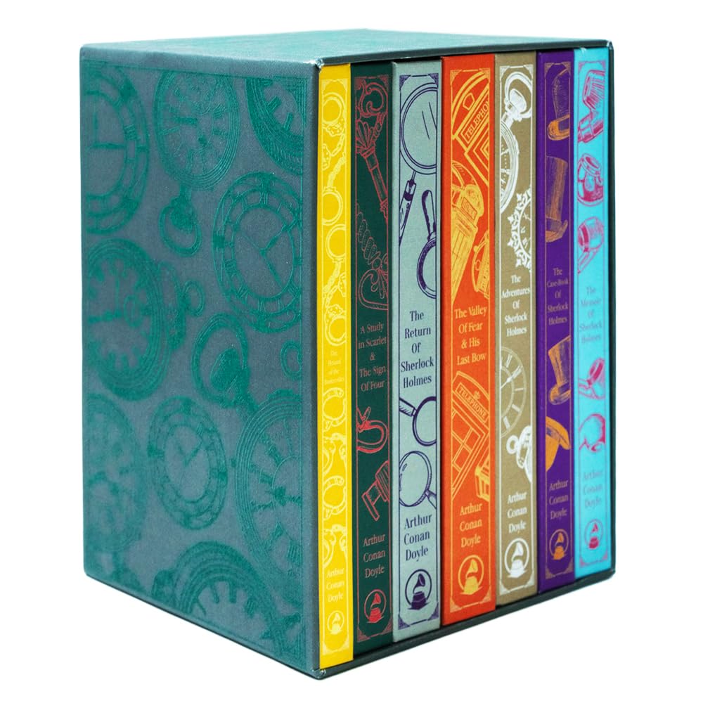Sherlock Holmes Complete 7 Books Hardback Collection Box Set