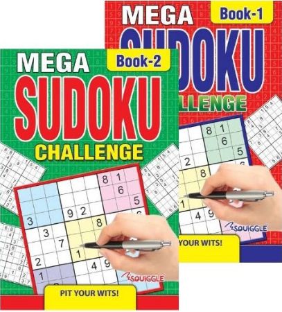 Mega Sudoku Challenge Book