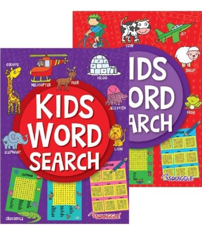 Kids Word Search Puzzle Book