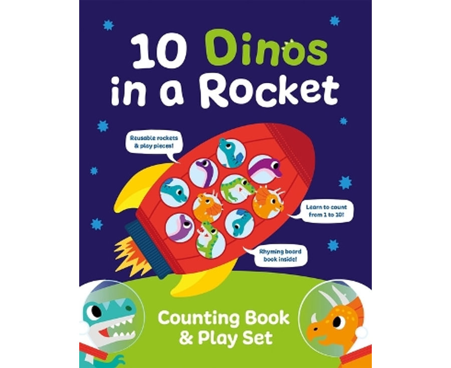10 Dinos in a Rocket