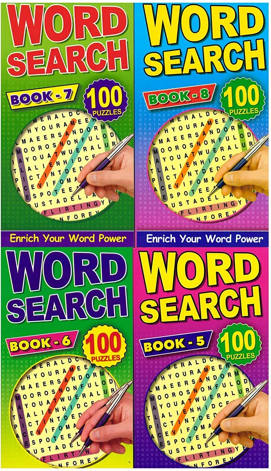 Word Search Activity Book