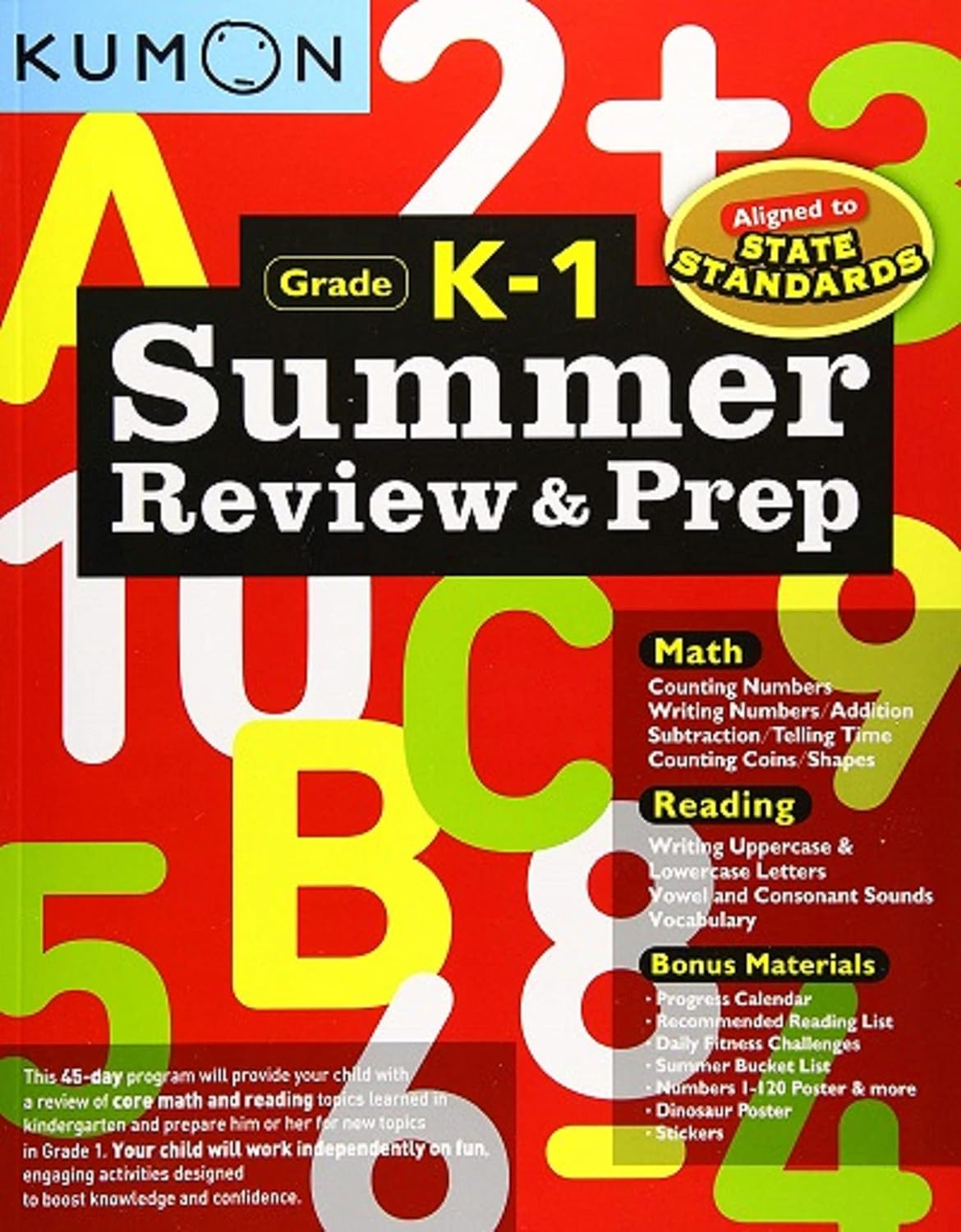 Kumon Summer Review and Prep K-1