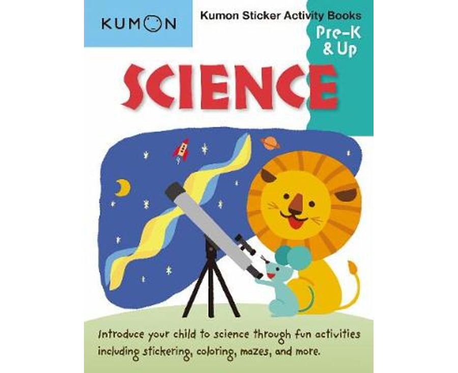 Kumon Sticker Activity Books: Science PreK & Up