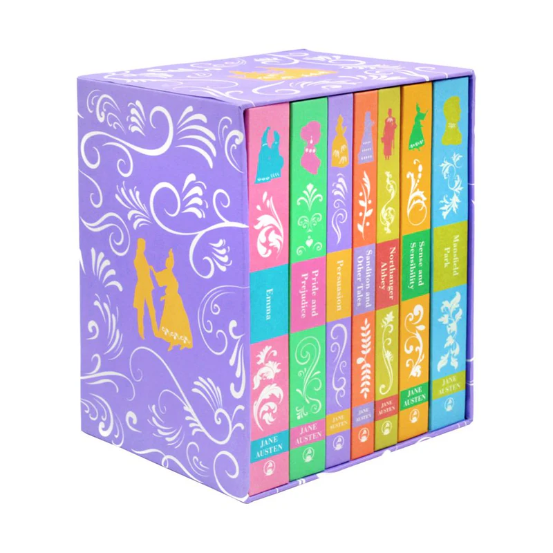 The Complete Jane Austen Collection 7 Books Box Set (Emma, Pride And Prejudice)