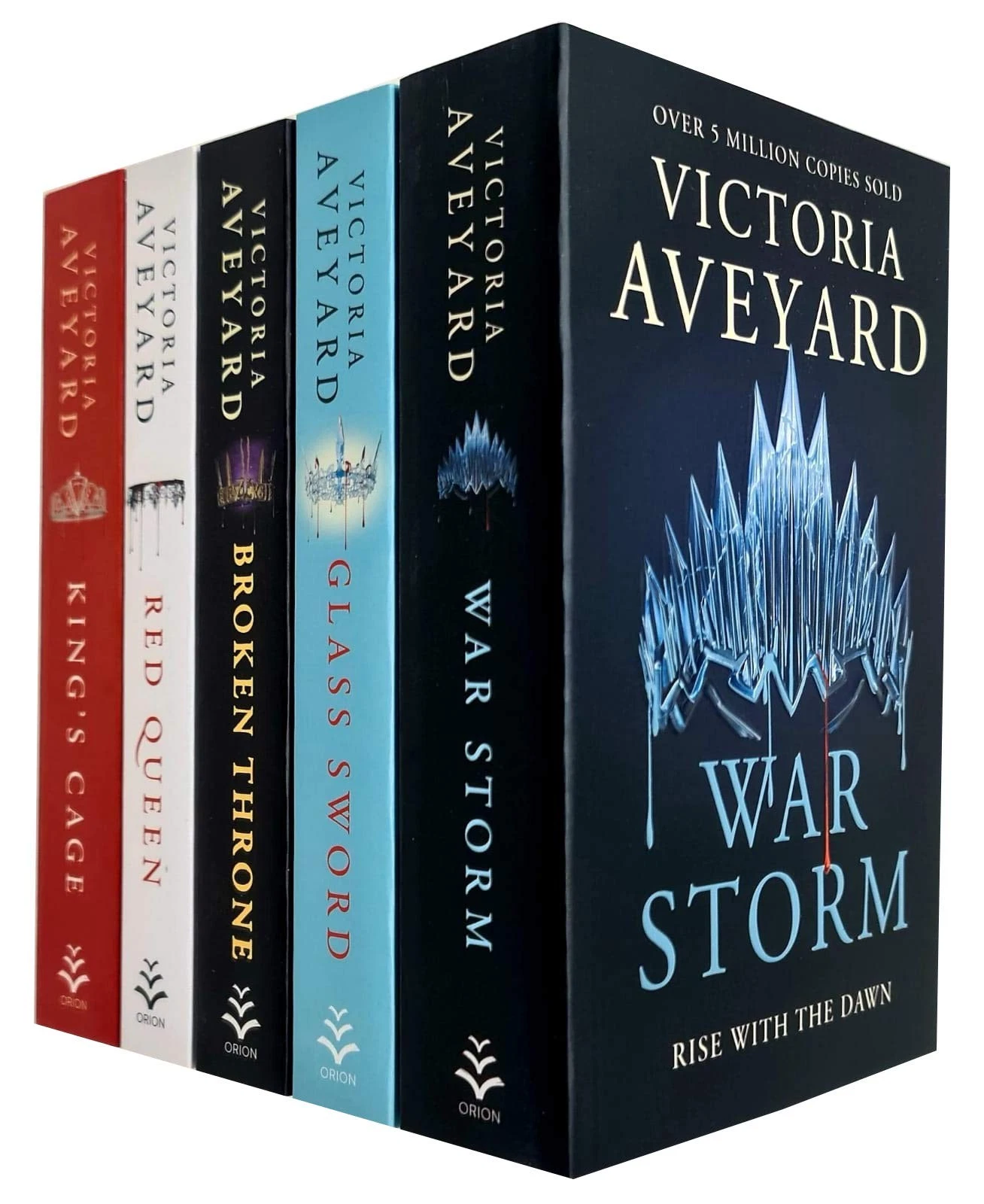 Red Queen 5 Books Paperback