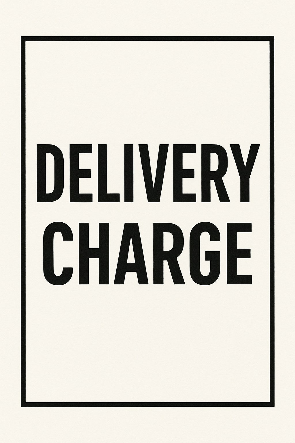 Delivery Charge